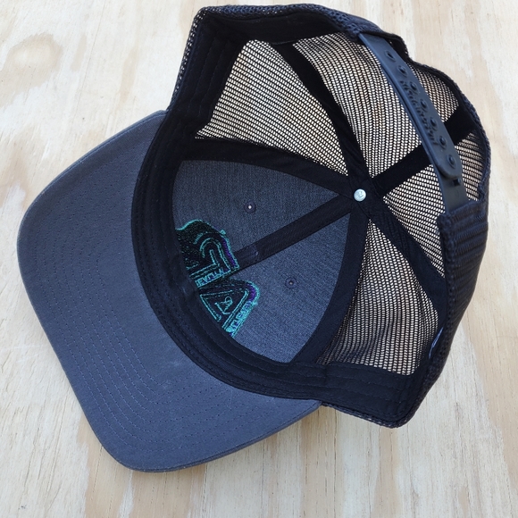 Altered Reality Brewing Trucker Hat Mesh Snapback Gray Black Richardson Curve - Picture 5 of 7